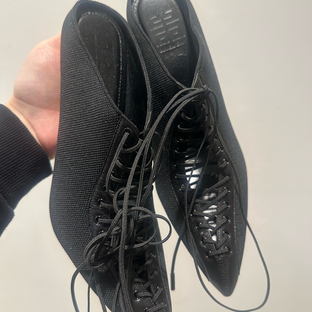 Givenchy Black Lace-Up Boots - Picture 4 of 4